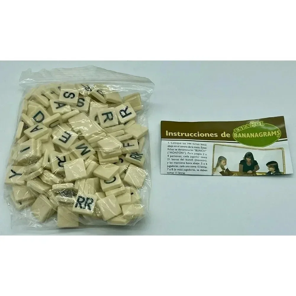 Bananagrams Spanish Bananagrams Ages 7+‎ 1-8 players New